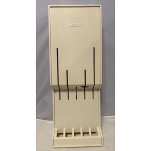 Vintage CUTCO Knife Holder 5 Slot Plastic‎ Tray Drawer Wall Mount